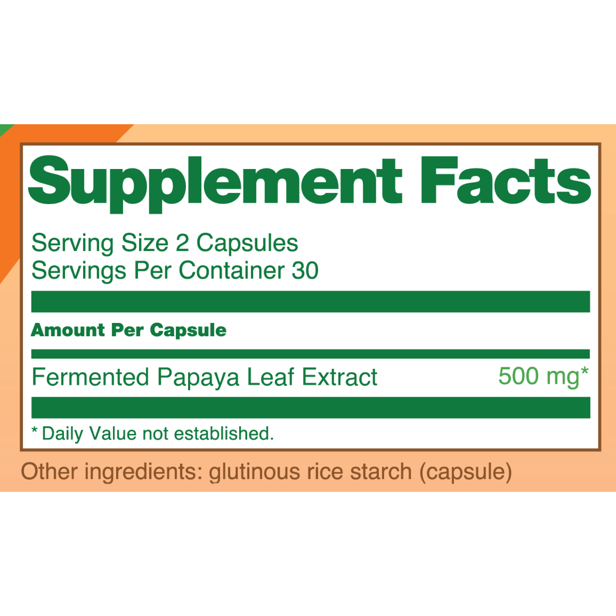 Fermented Papaya Leaf Extract Fermented Papaya Leaf Extract