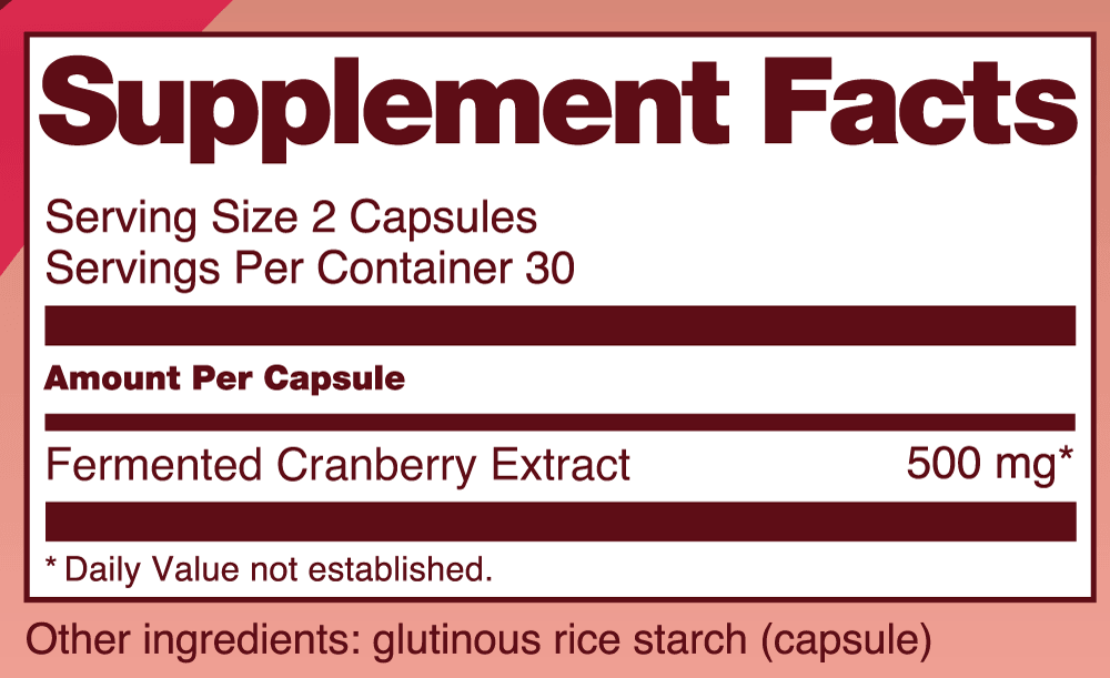 Fermented Cranberry Extract